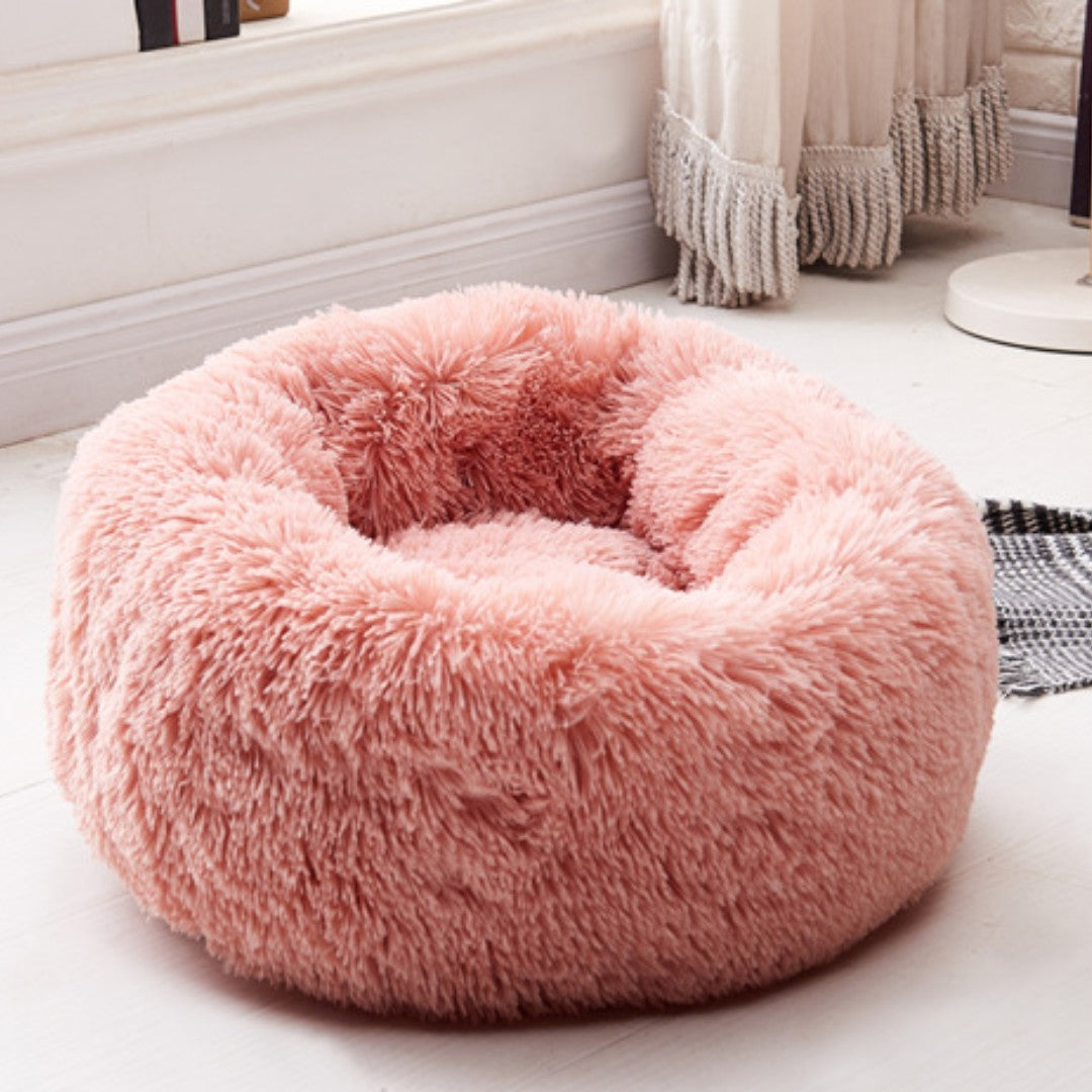 coussin-chien-confortable-rose